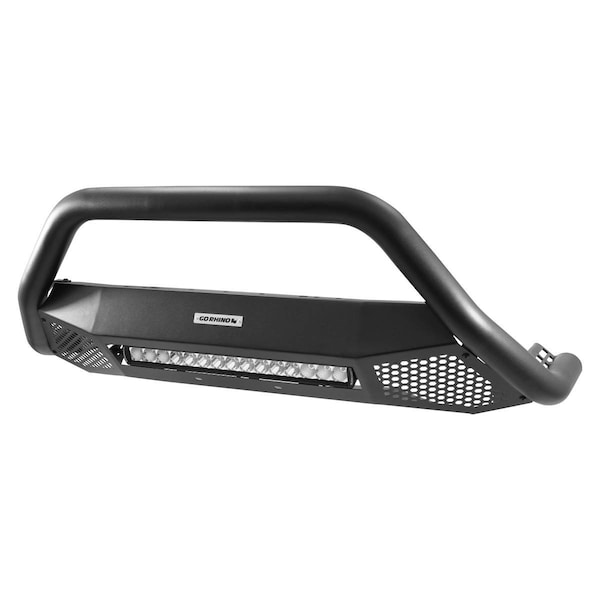 Go Rhino RC4 LR FRAME - 2IN - TEXTURED RC4 SKID PLATE BULL BAR FRAME-NO BRACKETS TXT BLK 55411T - main